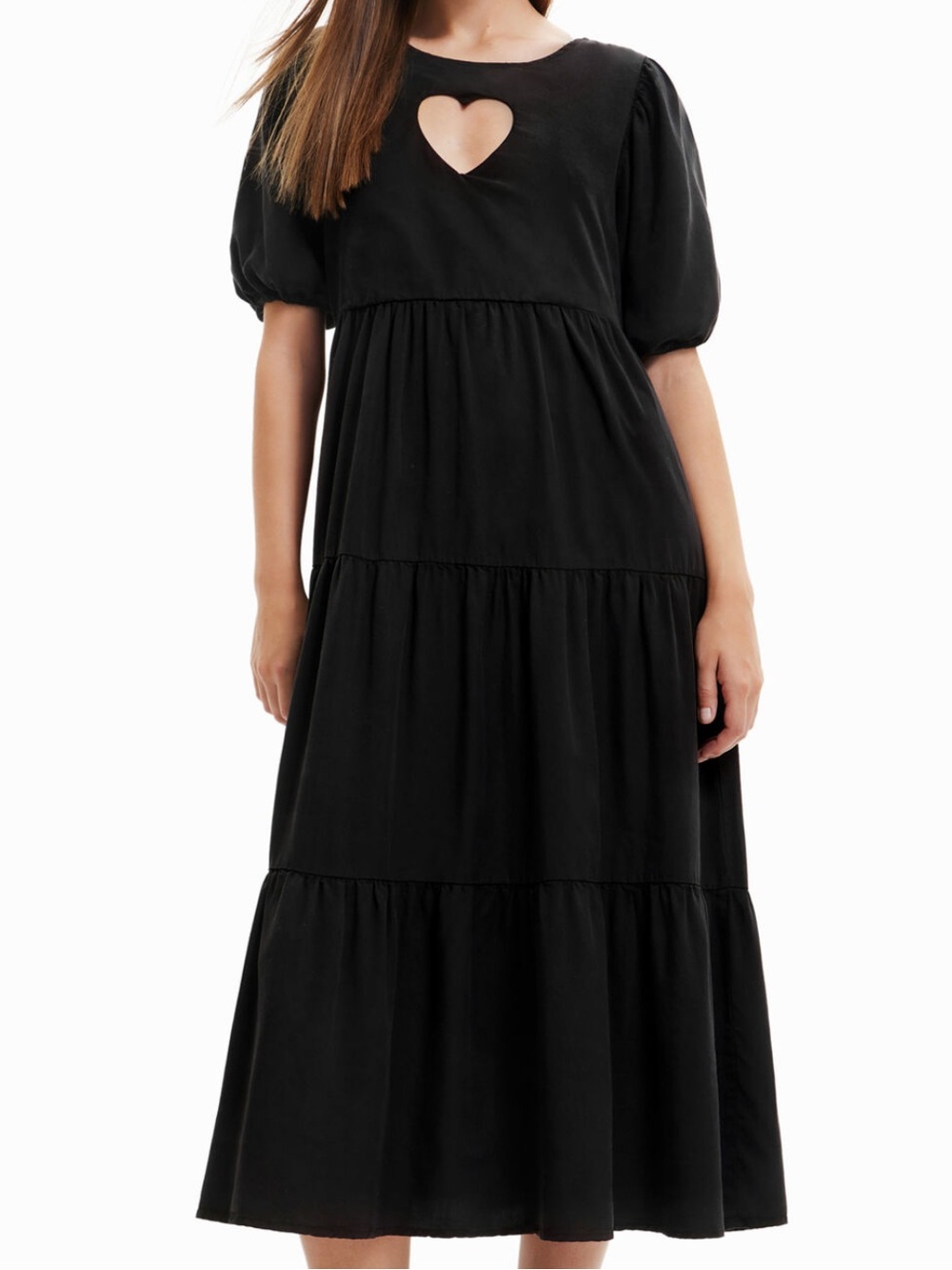 DESIGUAL - HEART MIDI DRESS NWT SIZE XS